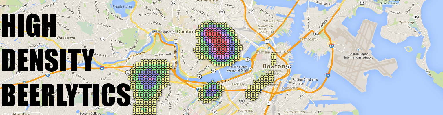 High Density Beerlytics: Data Visualization of Beer Neighborhoods